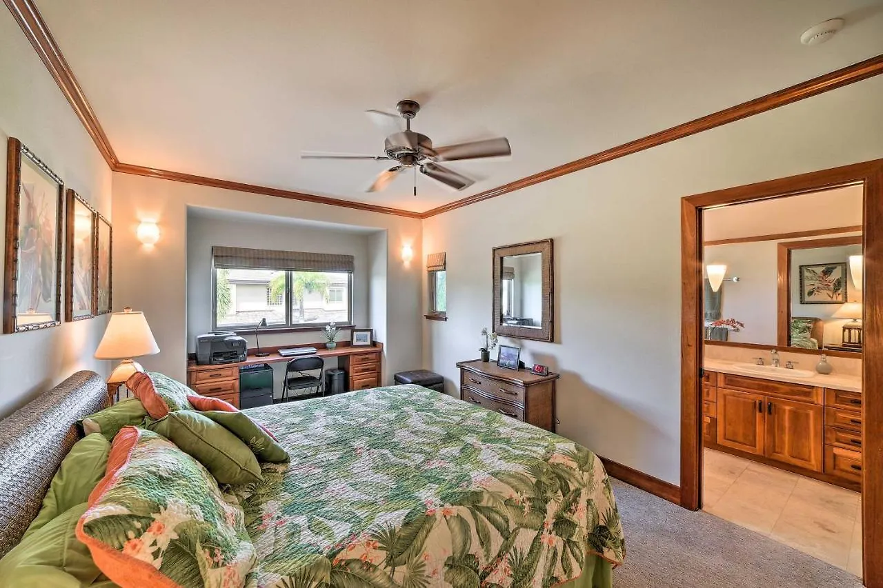 Tropical Escape With Pool Access About 1 Mile To Beach Waikoloa 0*,